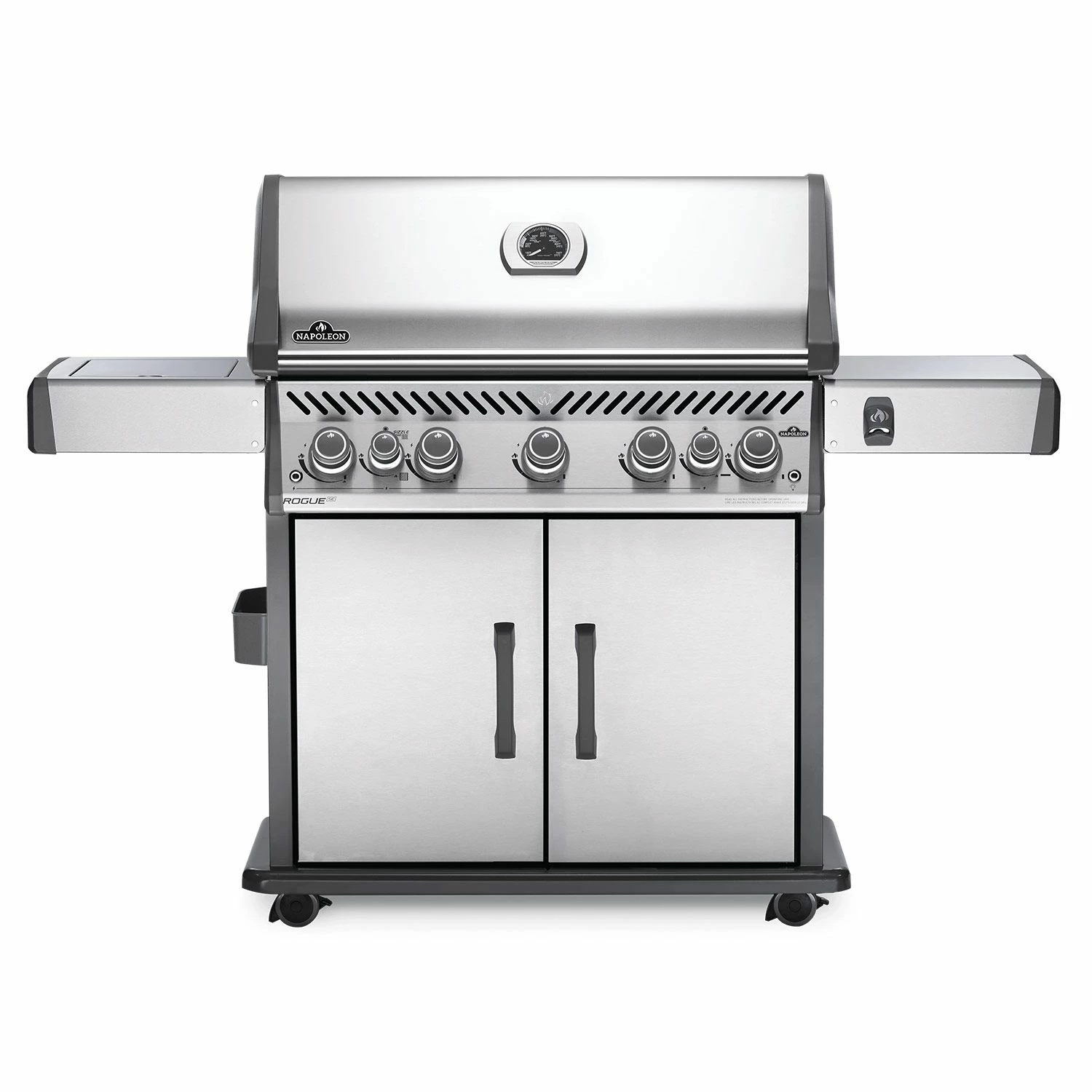 Napoleon RSE625RSIBSS Rogue SE 625 Gas Grill On Cart With Infrared Side And Rear Burners, 34.75-Inches 1 Napoleon RSE625RSIBSS Rogue SE 625 Gas Grill On Cart With Infrared Side And Rear Burners, 34.75-Inches