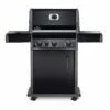 Napoleon RXT425SIBK Rogue XT 425 Black Gas Grill On Cart With Infrared Side Burner, 23.75-Inches