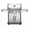 Napoleon RXT525SIBSS Rogue XT 525 Gas Grill On Cart With Infrared Side Burner, 28.75-Inches