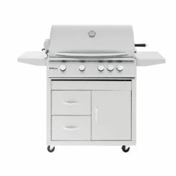 Summerset SIZ26-CART-SIZ26 Sizzler Series Gas Grill On Deluxe Cart, 32-Inch