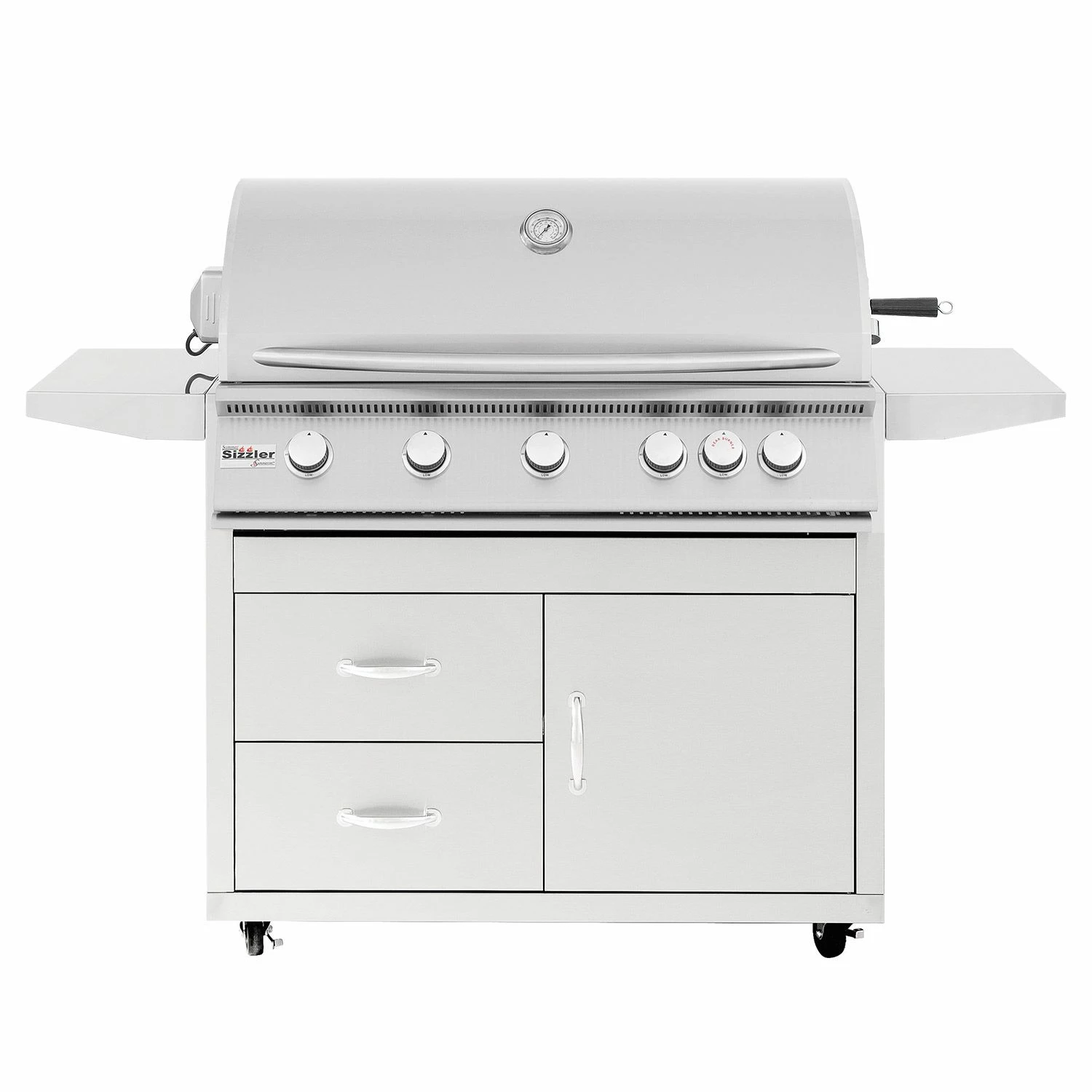Summerset SIZ40-CART-SIZ40-DC Sizzler Series Gas Grill On Deluxe Cart, 40-Inch 1 Summerset SIZ40-CART-SIZ40-DC Sizzler Series Gas Grill On Deluxe Cart, 40-Inch