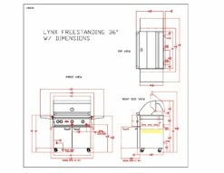 Smart Grill By Lynx SMART36 36-Inch Built-In With Rotisserie -Broil King Shop smartgrill36 bi specs
