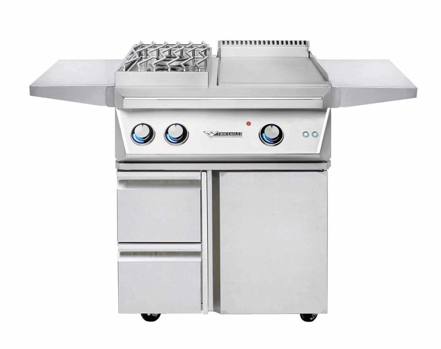 Twin Eagles TEBC30-C 30 Inch Dine And Breakfast Club On Cart With Drawers And Door 1 Twin Eagles TEBC30-C 30 Inch Dine And Breakfast Club On Cart With Drawers And Door