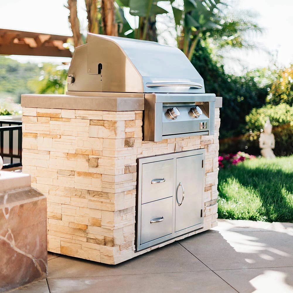 Summerset SBG30 Builder Series Gas Grill On Pedestal, 30-Inch 12 Summerset SBG30 Builder Series Gas Grill On Pedestal, 30-Inch - Image 12