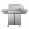 Memphis Grills VG0001S-ITC3 Pro ITC3 Freestanding Wood Fire Pellet Smoker Grill, Wi-Fi Controlled, 304 SS Alloy