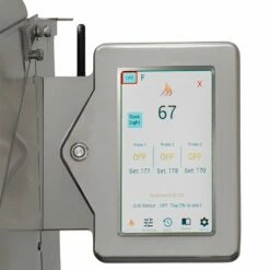 Memphis Grills VG0002S-ITC3 Elite ITC3 Freestanding Wood Fire Pellet Smoker Grill, Wi-Fi Controlled, 304 SS Alloy -Broil King Shop vgb0001s itc3 e 08 21 2