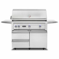Viking 5 Series Stainless Steel Cart Gas Grill With ProSear Burner & Rotisserie, 42-Inch (VQGFS542)