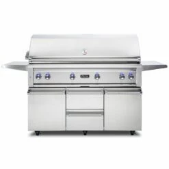 Viking 5 Series Stainless Steel Cart Gas Grill With ProSear Burner & Rotisserie, 54-Inch (VQGFS554)