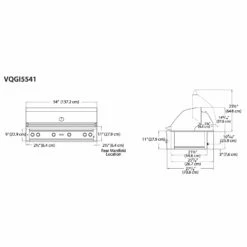 Viking 5 Series Stainless Steel Built-In Gas Grill With ProSear Burner & Rotisserie, 54-Inch (VQGI554) -Broil King Shop vqgi554 d 05 21