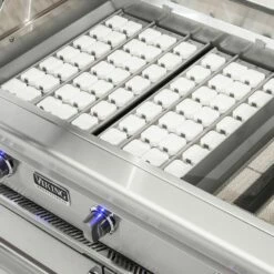 Viking 5 Series Stainless Steel Cart Gas Grill With ProSear Burner & Rotisserie, 54-Inch (VQGFS554) -Broil King Shop vqgi554 feat b 05 21