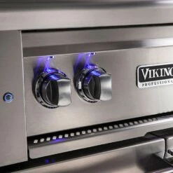 Viking 5 Series Stainless Steel Cart Gas Grill With ProSear Burner & Rotisserie, 42-Inch (VQGFS542) -Broil King Shop vqgi554 feat k 05 21 6