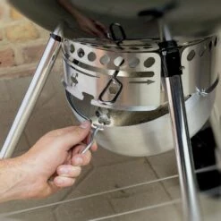 Weber Original Kettle Premium Charcoal Grill, 22-Inch (WEB-KETTLE-PREM) -Broil King Shop web 14401001 ls c 05 22