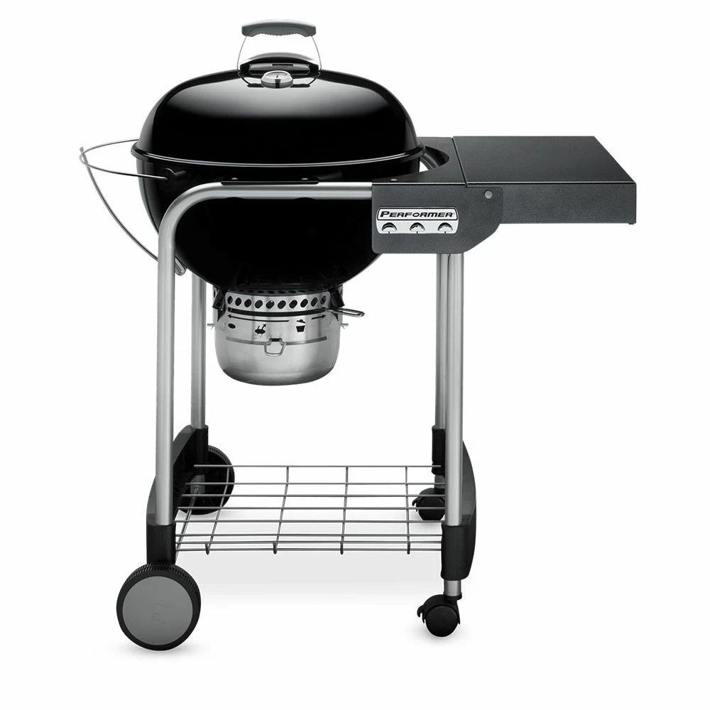 Weber Performer Freestanding Charcoal Grill With Prep Area, 22-Inch (WEB-15301001) 1 Weber Performer Freestanding Charcoal Grill With Prep Area, 22-Inch (WEB-15301001)