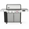Weber Genesis Smart 4-Burner Freestanding Gas Grill With Sear Burner And Side Burner (WEB-SPX-435)