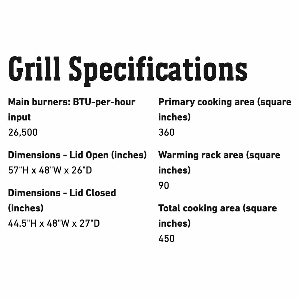 Weber Spirit II E-210 2-Burner Freestanding Propane Gas Grill (WEB-44010001) 10 Weber Spirit II E-210 2-Burner Freestanding Propane Gas Grill (WEB-44010001) - Image 10