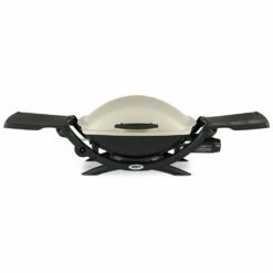 Weber Q2000 Portable Propane Gas Grill With Side Tables (WEB-53060001)