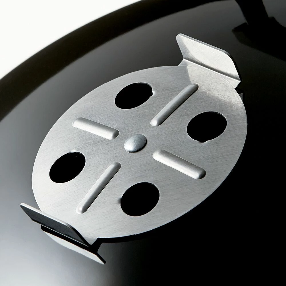 Weber Smokey Mountain Cooker Charcoal Smoker, 18-Inch (WEB-721001) 6 Weber Smokey Mountain Cooker Charcoal Smoker, 18-Inch (WEB-721001) - Image 6