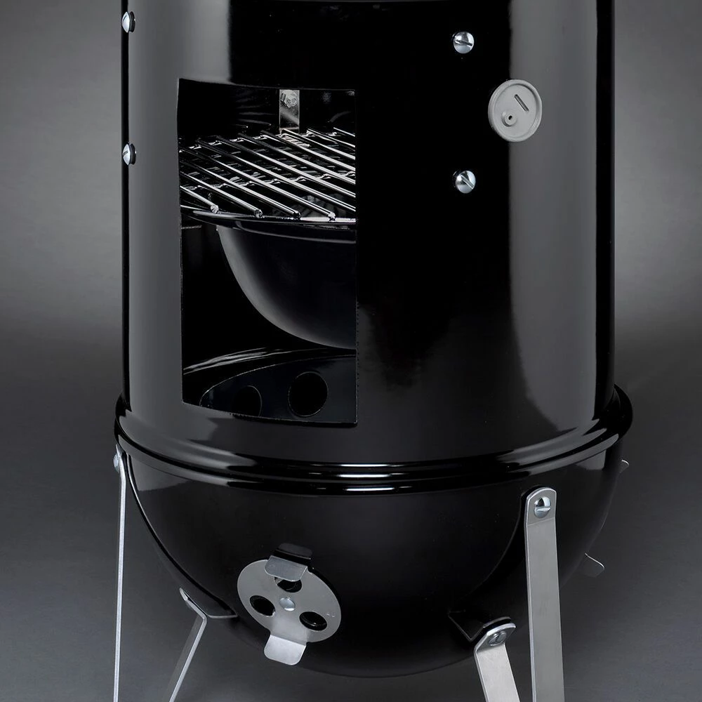 Weber Smokey Mountain Cooker Charcoal Smoker, 18-Inch (WEB-721001) 9 Weber Smokey Mountain Cooker Charcoal Smoker, 18-Inch (WEB-721001) - Image 9