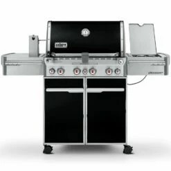 Weber Summit 4-Burner Freestanding Gas Grill With Rotisserie, Sear Station And Side Burner (WEB-E-S-470)