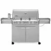 Weber Summit 6-Burner Freestanding Gas Grill With Rotisserie, Sear Station And Side Burner (WEB-E-S-670)