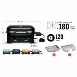 Weber Lumin Compact Portable Electric Grill -Broil King Shop web 91010901 o 04 23