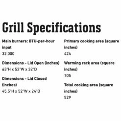 Weber Spirit 3-Burner Freestanding Gas Grill (WEB-E-310) -Broil King Shop web e 310 config spec b 05 22