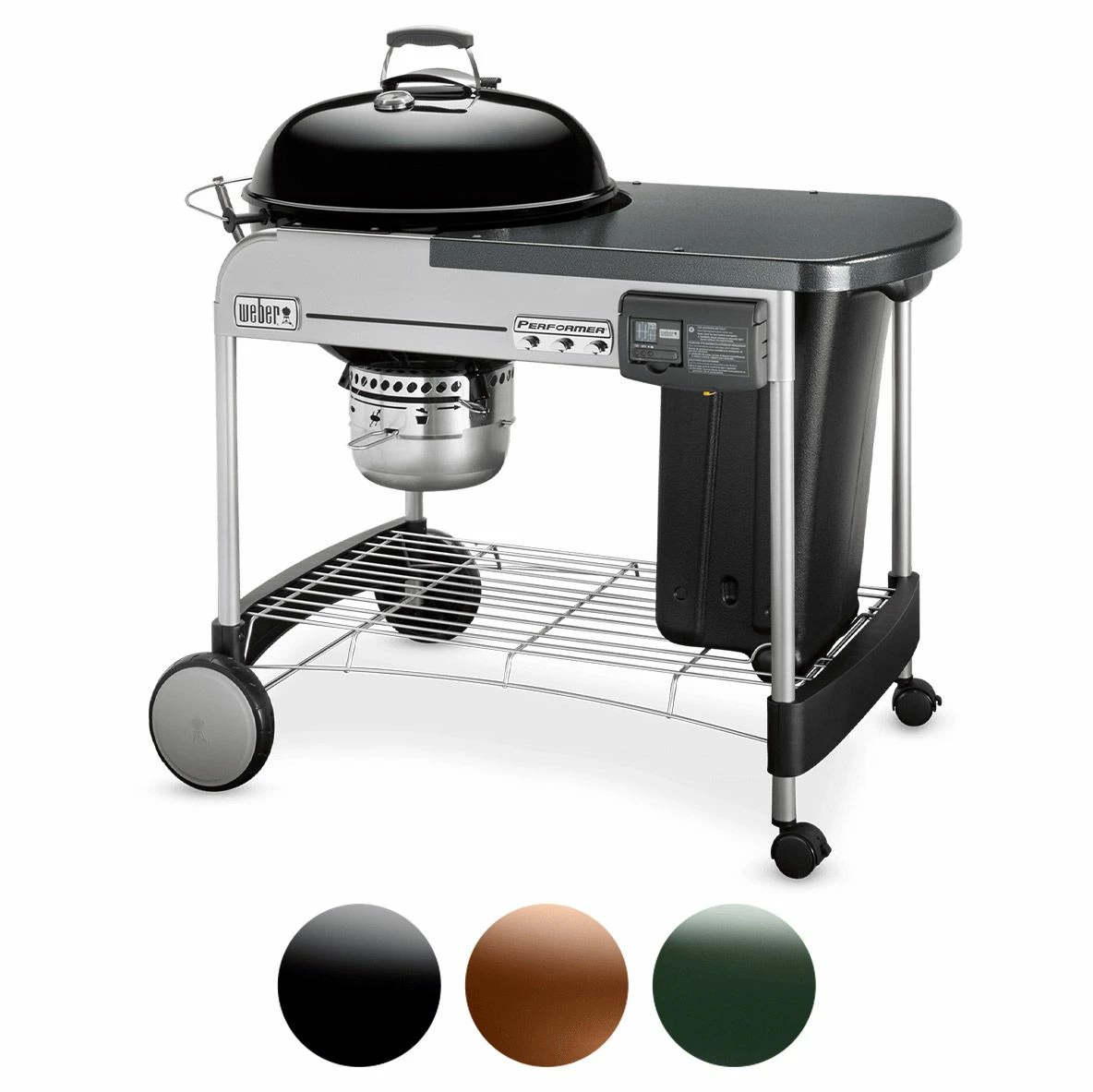 Weber Performer Deluxe Charcoal Grill, 22-Inch (WEB-PER-DELUXE) 2 Weber Performer Deluxe Charcoal Grill, 22-Inch (WEB-PER-DELUXE) - Image 2