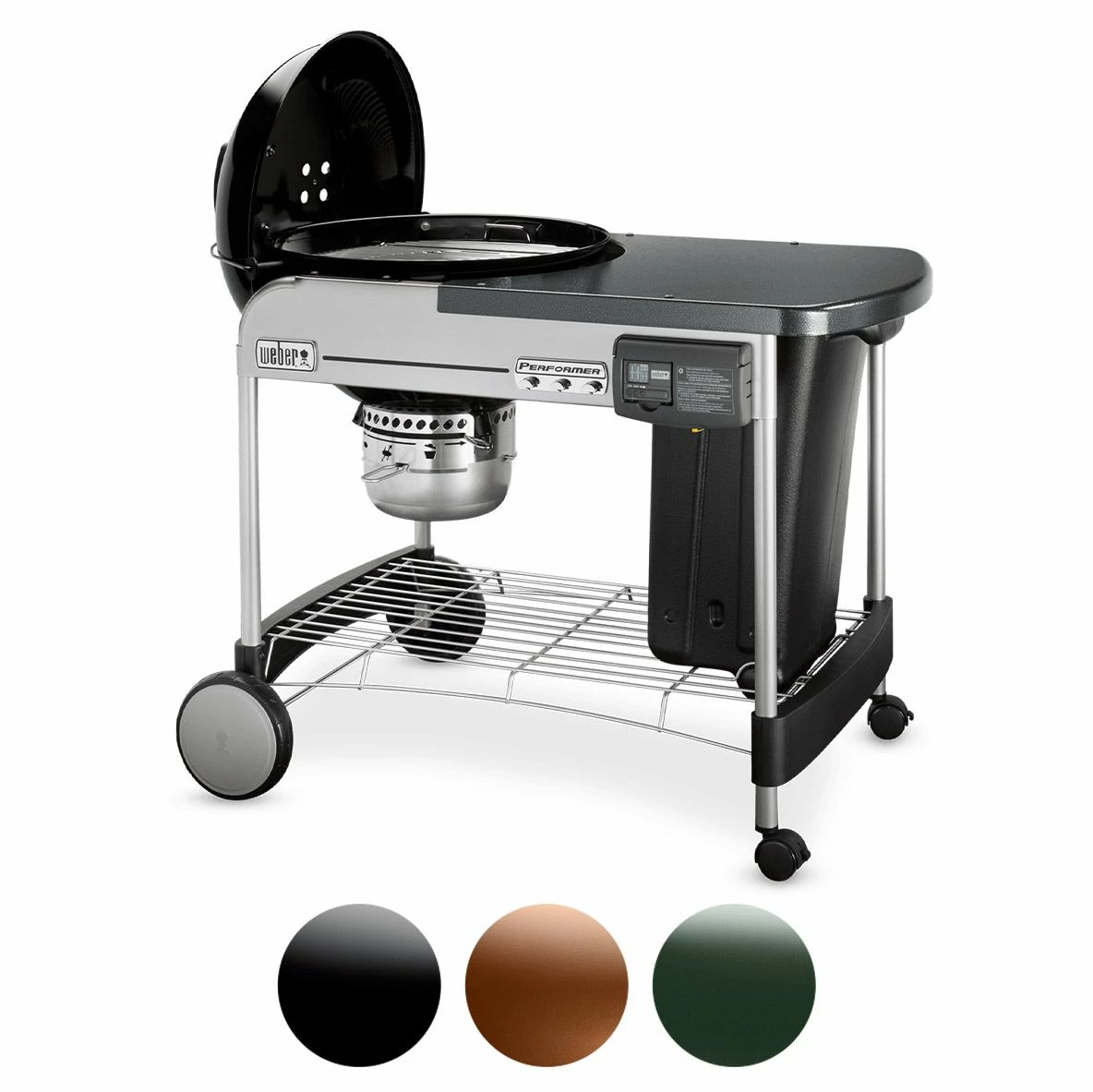 Weber Performer Deluxe Charcoal Grill, 22-Inch (WEB-PER-DELUXE) 4 Weber Performer Deluxe Charcoal Grill, 22-Inch (WEB-PER-DELUXE) - Image 4