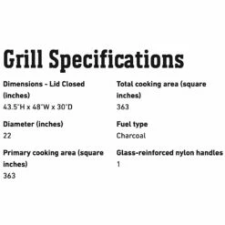 Weber Performer Deluxe Charcoal Grill, 22-Inch (WEB-PER-DELUXE) 24 Weber Performer Deluxe Charcoal Grill, 22-Inch (WEB-PER-DELUXE) -Broil King Shop web per deluxe config spec b 05 22