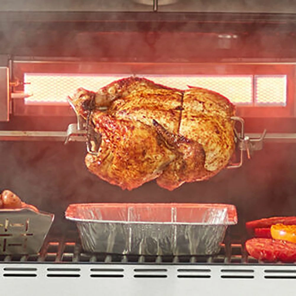 Weber Summit 6-Burner Built-In Gas Grill With Rotisserie, Sear Station And Access Doors (WEB-S-660) 3 Weber Summit 6-Burner Built-In Gas Grill With Rotisserie, Sear Station And Access Doors (WEB-S-660) - Image 3