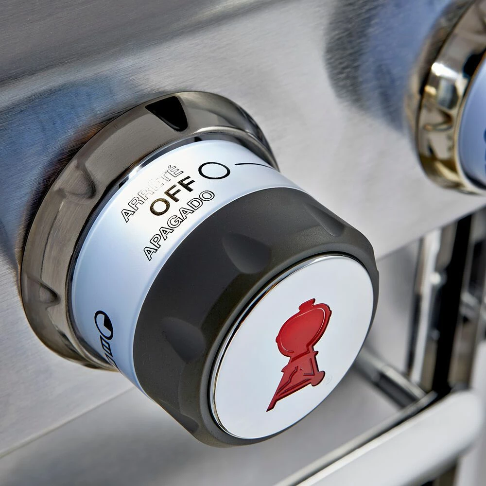 Weber Summit 6-Burner Built-In Gas Grill With Rotisserie, Sear Station And Access Doors (WEB-S-660) 6 Weber Summit 6-Burner Built-In Gas Grill With Rotisserie, Sear Station And Access Doors (WEB-S-660) - Image 6