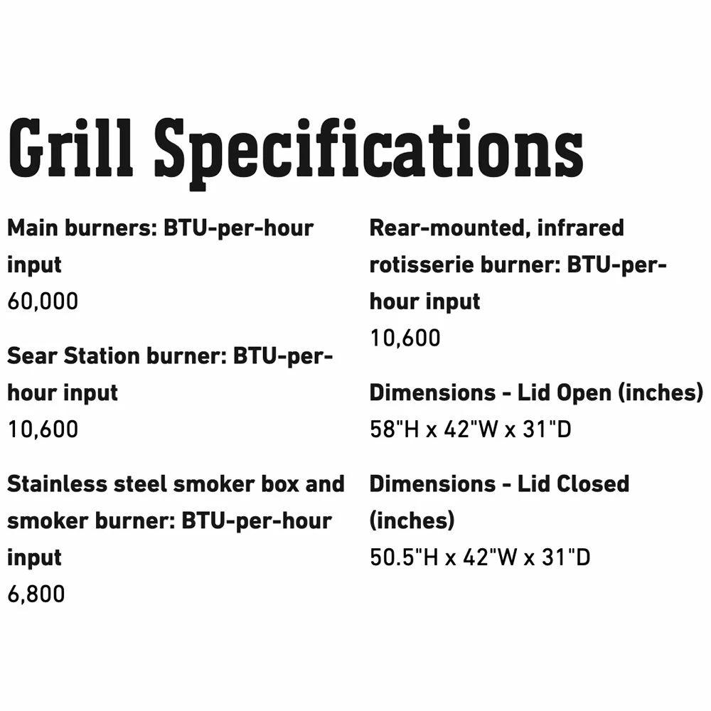Weber Summit 6-Burner Built-In Gas Grill With Rotisserie, Sear Station And Access Doors (WEB-S-660) 8 Weber Summit 6-Burner Built-In Gas Grill With Rotisserie, Sear Station And Access Doors (WEB-S-660) - Image 8